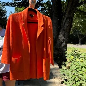 J. Crew Vibrant Orange Women's Blazer